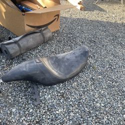 For 1998 Harley Road King CORBIN Seat - Dusty but like new Condition 