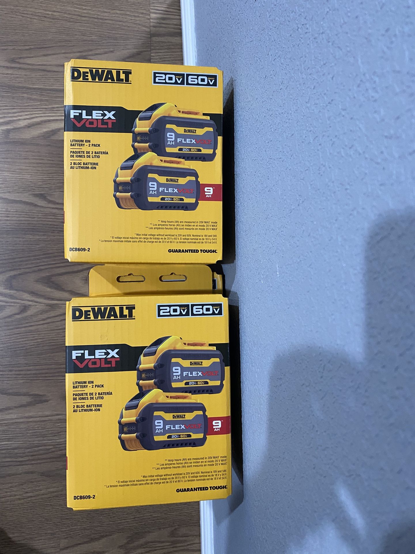 Baterías Dewalt Flexvolt 9AH Nuevas