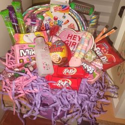 Girl's Valentine's Day Basket 