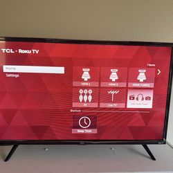 TCL Roku Smart TV – 32” with Remote