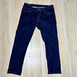 Buffalo Jeans Mens Size 36x32 Blue Denim Pants Slim  Ash