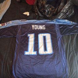 TENNESSEE TITAN'S YOUNG THROWBACK JERSEY 