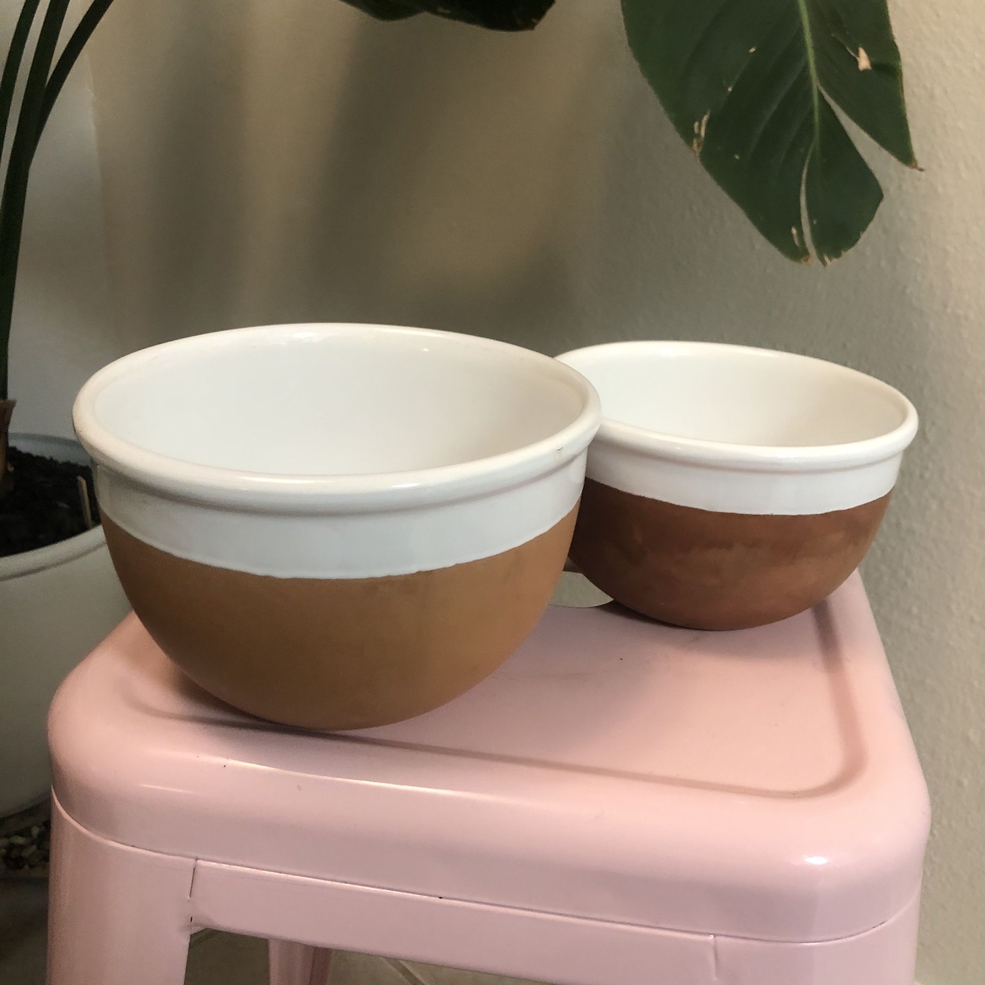 Plant Pots / Glazed Pottery Bowls