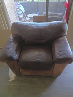 Leather chair
