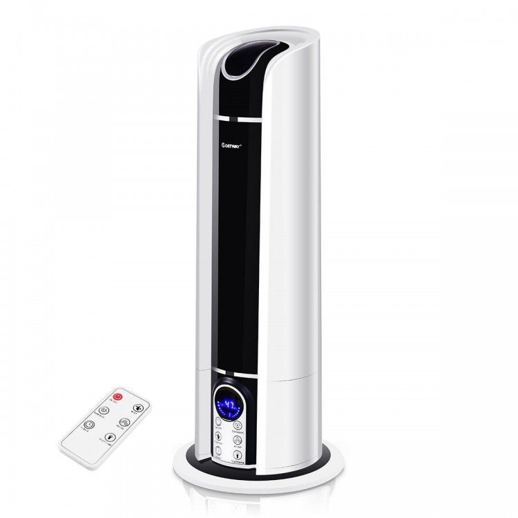 Ultrasonic Cool Mist Humidifier, 6L Water Tank, Air Diffuser Adjustable Humidity Mist Mode, Remote Control & LED Light, Whisper-Quiet Operation,