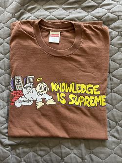 Large Supreme Knowledge Is Supreme tee (Used)