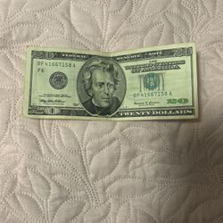 1999 $20 Bill Rare