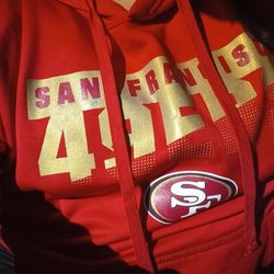 49ers Sweatshirt Size Large