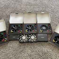 5 Noctua NF-F12 PWM PC fans 120mm & Other Items