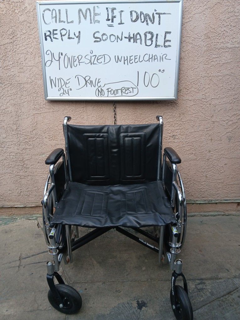 Oversized Wheelchair