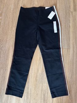 A New Day Black Pants with Side Stripe