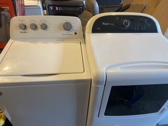 Whirlpool washer & Gas dryer
