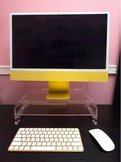 Apple 24” iMac M1 8GB 256GB SSD Yellow - Complete Setup