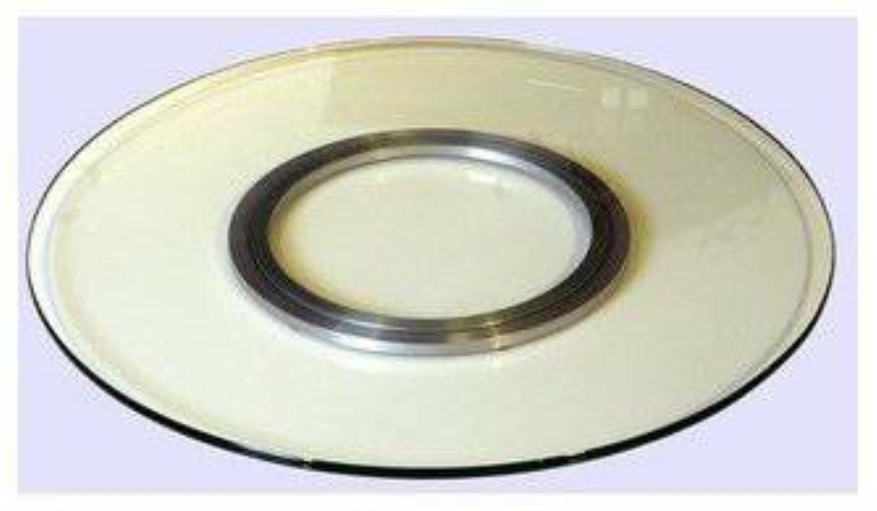 NEW Sleek modern Lazy Susan and Spindle Table