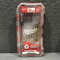 Milwaukee SHOCKWAVE Impact Duty Drill & Drive Set (21-Piece)