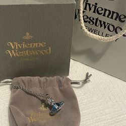 Vivienne West Wood Orb Necklace 