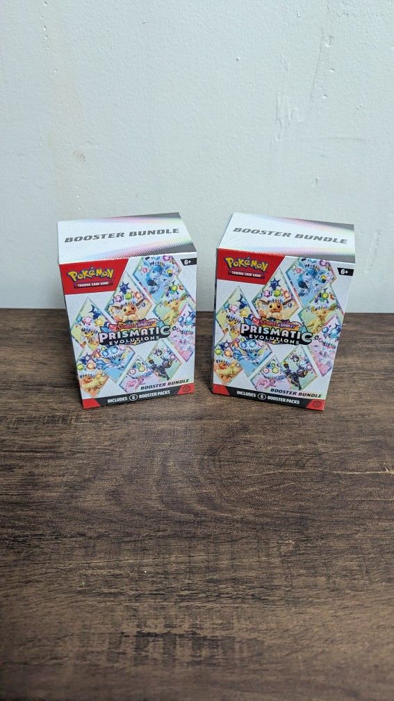 Pokemon Prismatic Evolutions Booster Bundle