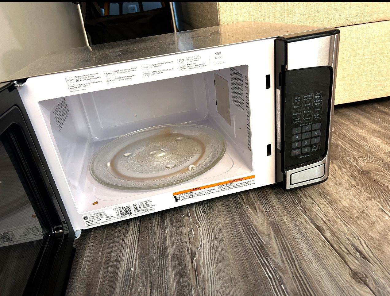 GE GCST11X1WSS Microwave Oven