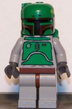 SW0002a Boba Fett - Bluish Grays