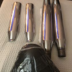 Harley Slip Ons With Heat Shields