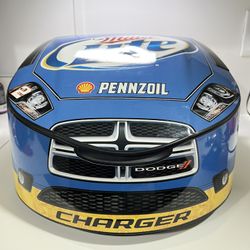 Miller Lite Pennzoil Dodge Charger Shaped Cooler With Handle  Rare lunch/ice box. 