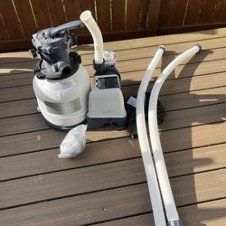 Like New Intex SX2100 Pump and Sand Filter
