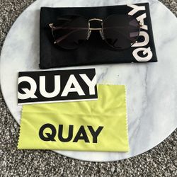 Quay Australia Rooftop Round Sunglasses 