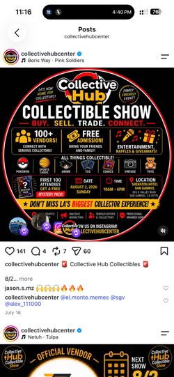 Pokémon one piece card show San Gabriel