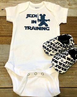 Handmade Star Wars baby outfit