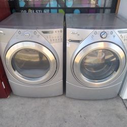 WHIRLPOOL FRONTLOAD GAS SET