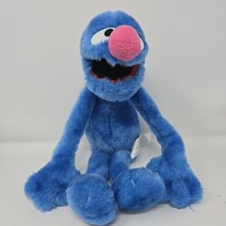 Grover 2003 Sesame Street Workshop by Nanco Blue 14” Plush Vintage