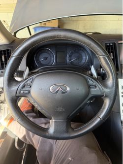 G37 steering wheel stock