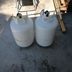 2 Ea. 7 Gallon Propane Tanks