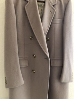 Men’s Camel Hair Wool Coat