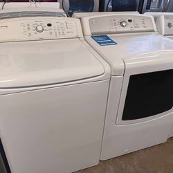 KENMORE ELITE TOP LOAD WASHER AND DRYER SET 