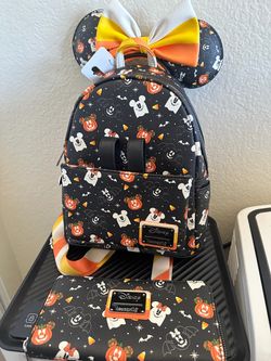 Loungefly Disney Halloween Mini Backpack Set