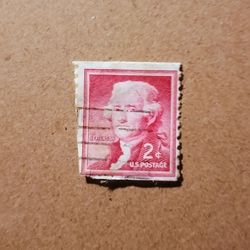 Old Thomas Jefferson Stamp