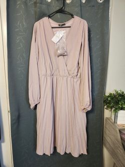 New Light Pink 2xl Dress