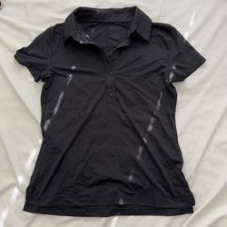Black Lululemon Golf Polo Size S