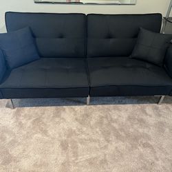 Black Couch / futon 
