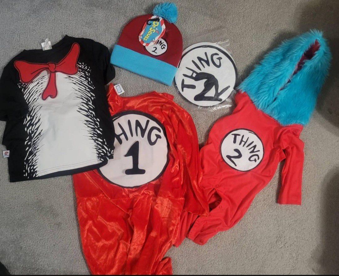 Dr. Seuss Family Halloween Costumes

