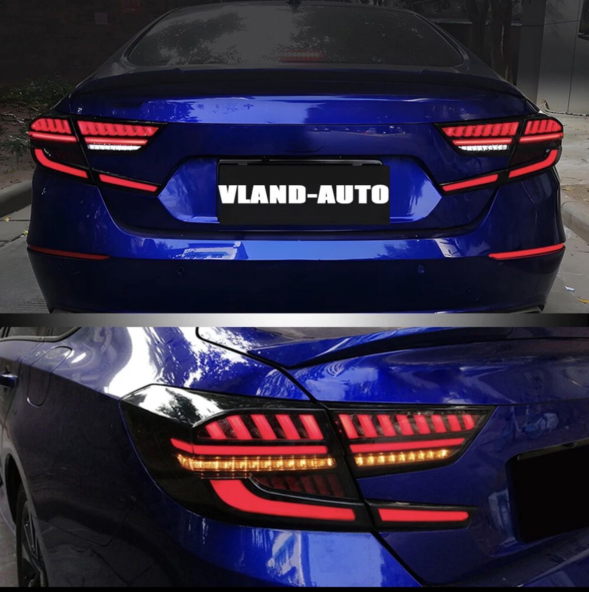 Honda Accord Smoke Tail Lighits