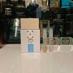 Bianco latte cologne samples