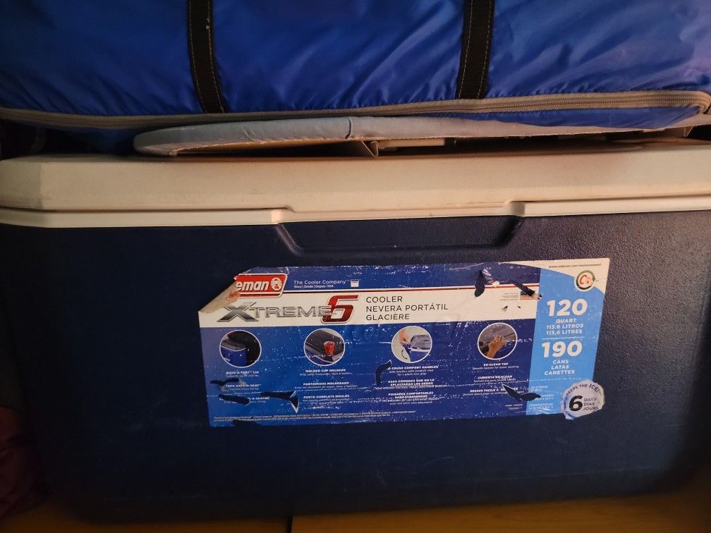 120 Quarts Cooler Used