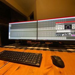 Music Studio Ready , Dual Monitor Pc , Recording , Production & Editing