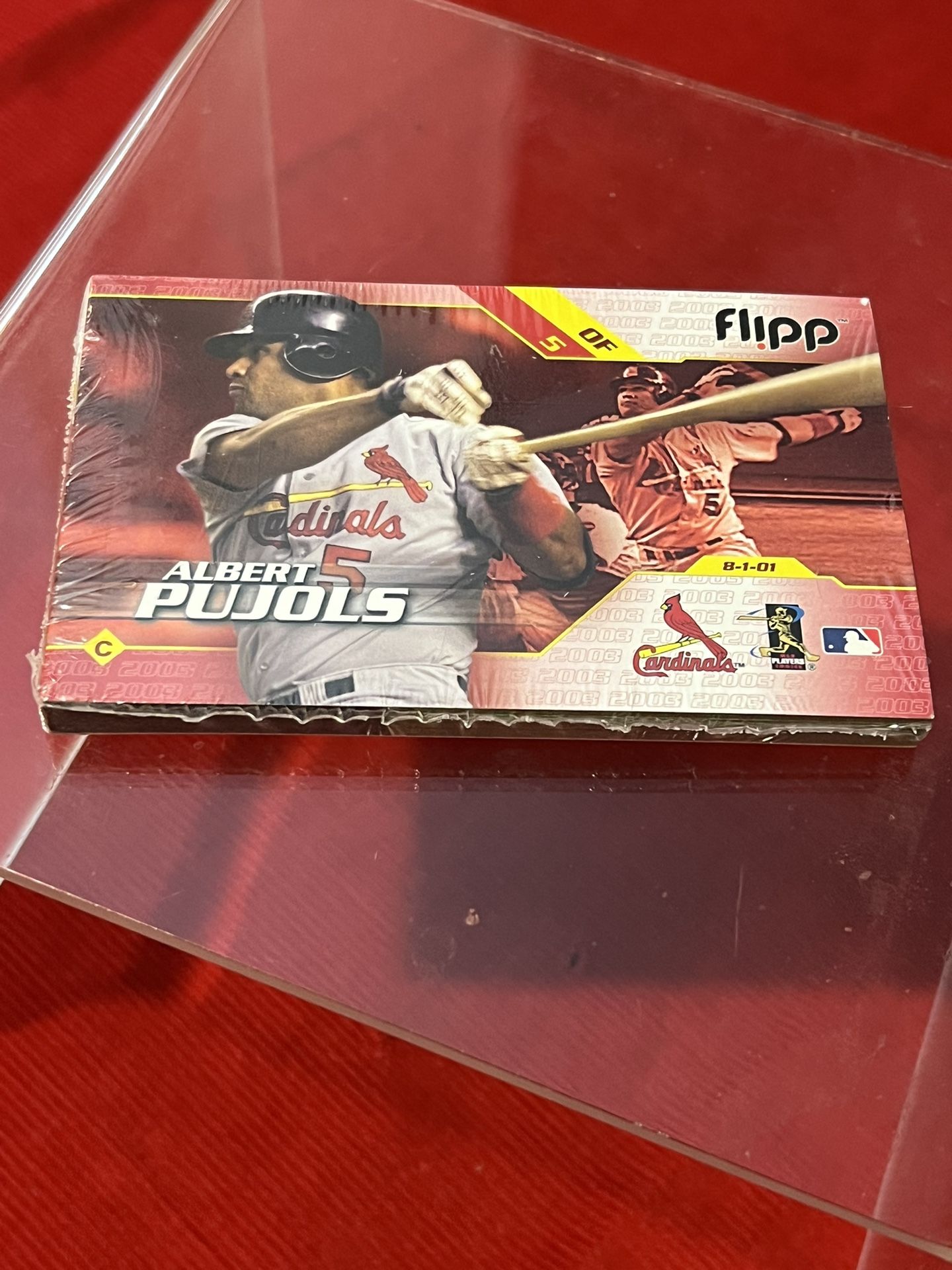 ALBERT PUJOLS 2002 Core “Flipp” Book ! (Cool)