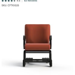 Mobility Assist Upholstery Armchair In Black/Brown Great For Elderly Or Mobility Asstance Be