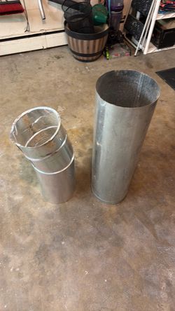 Galvanized Steel HVAC Duct Pipe Sections