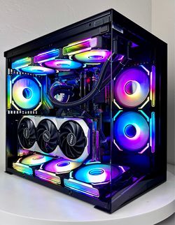 NVIDIA RTX 4070 Ti AMD Ryzen 9 7900X 32GB DDR5 RAM 2TB SSD RGB Gaming PC