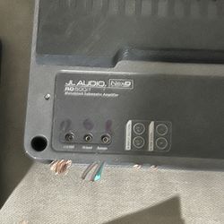jL Audio Amp 